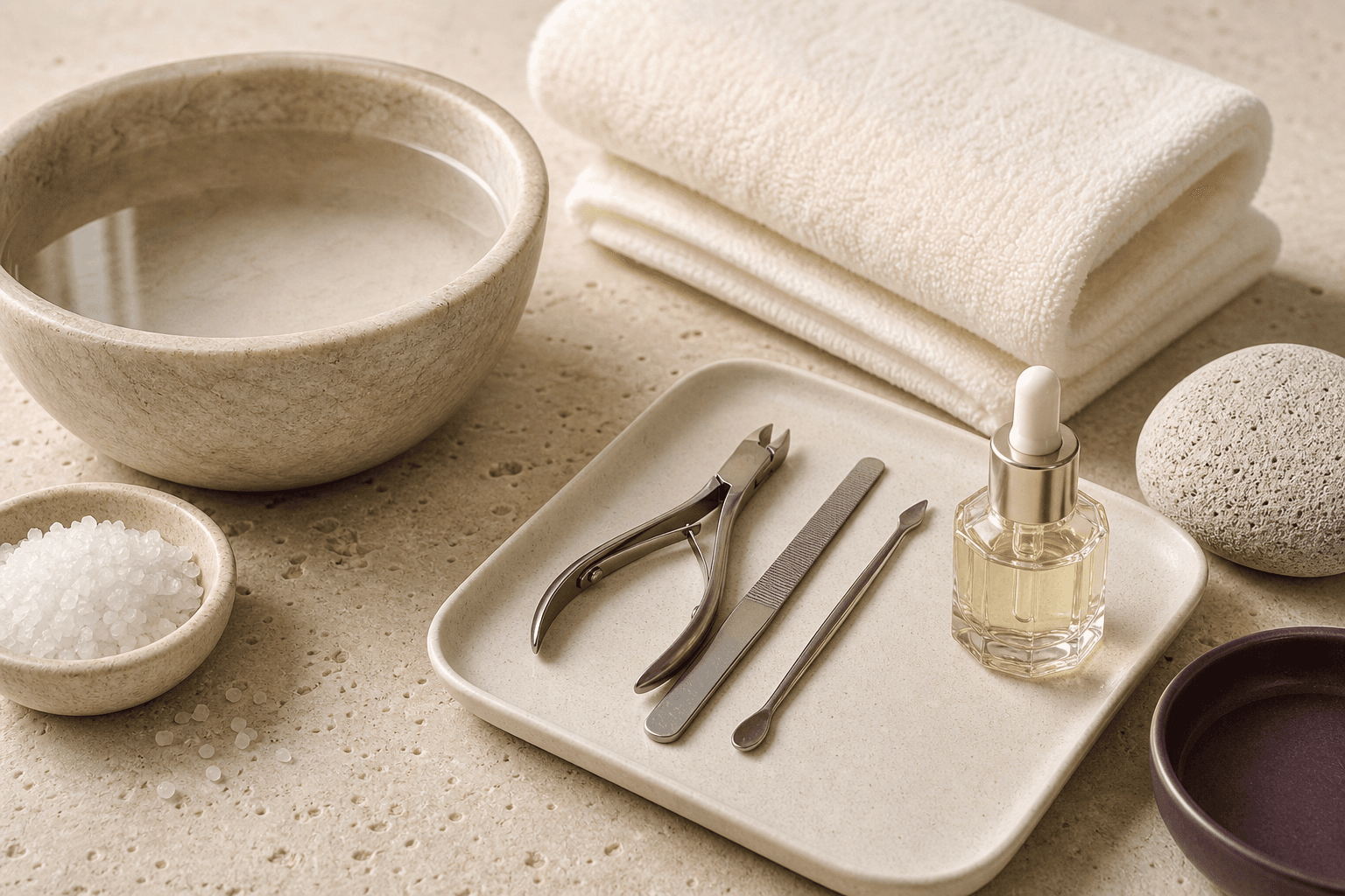 SPA pedicure at Angel Star Nail Salon, Hervey Bay